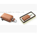 OEM Leather Promotional Car Key Cover with Hook